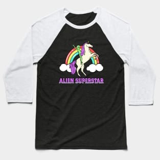 Alien superstar Baseball T-Shirt